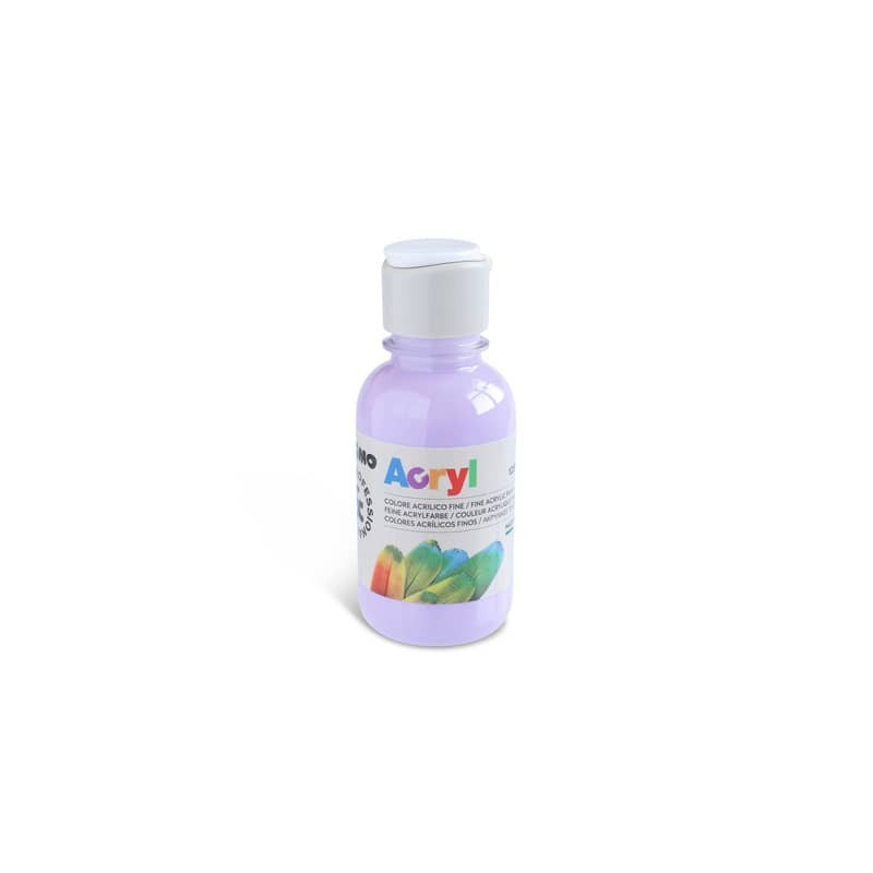 Colore acrilico Primo in bottiglia PET con tappo dosatore 125 ml - 450 lilla - 402TA125450