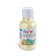 Colore acrilico Primo in bottiglia PET con tappo dosatore 125 ml - 920 oro - 402TA125920