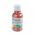 Colore acrilico Primo in bottiglia PET con tappo dosatore 125 ml - 930 rame - 402TA125930
