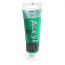 Colore acrilico Primo in tubetto in polietilene 75 ml - 610 verde brillante 420TA75610