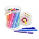 Pennarelli superlavabili Primo Jumbo punta conica 7,6 mm in conf. da 36 colori assortiti - 622BPJ36N