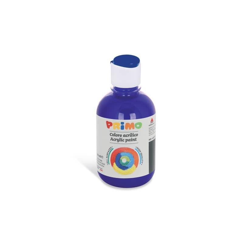 Colore acrilico Primo in bottiglia con tappo dosatore 300 ml - 500 blu oltremare 400TA300500