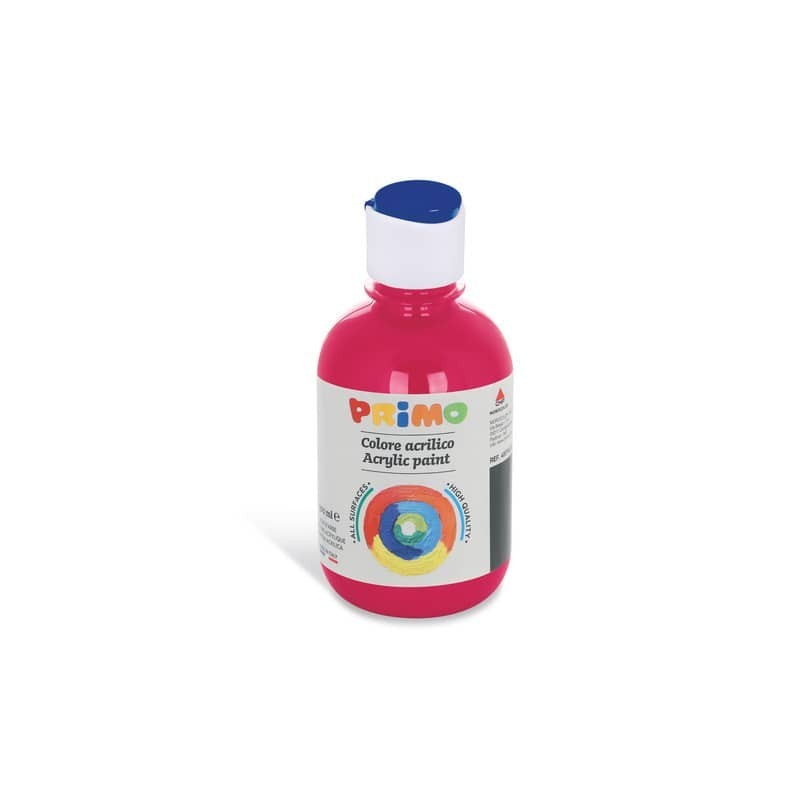 Colore acrilico Primo in bottiglia con tappo dosatore 300 ml - 301 magenta 400TA300301