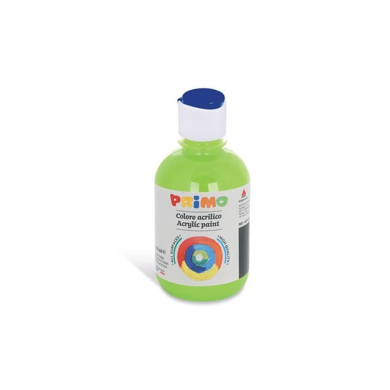 Colore acrilico Primo in bottiglia con tappo dosatore 300 ml - 600 verde 400TA300600