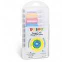 Tempere 12 ml - scatola in polipropilene 8 tubetti Primo assortiti - 441T8SP