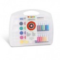 Valigia di tempere e accessori Primo in plastica 272CS2