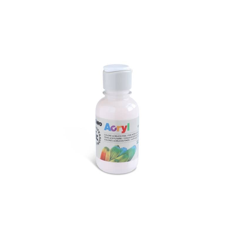 Colore acrilico Primo in bottiglia PET con tappo dosatore 125 ml - 700 beige 402TA125700