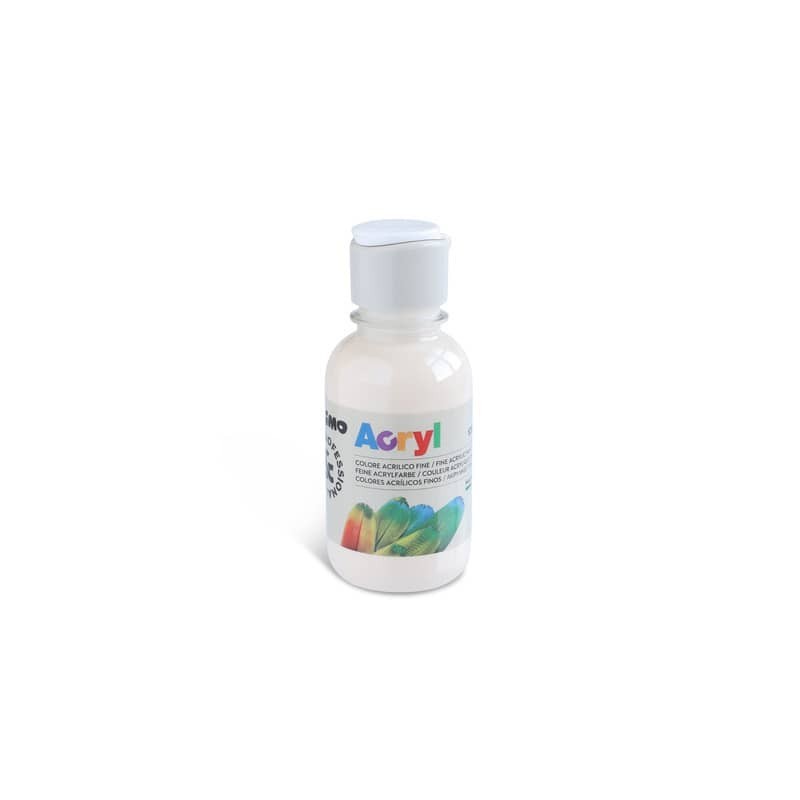 Colore acrilico Primo in bottiglia PET con tappo dosatore 125 ml - 703 beige caldo - 402TA125703