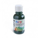 Colore acrilico Primo in bottiglia PET con tappo dosatore 125 ml - 690 verde vescica - 402TA125690