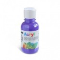 Colore acrilico Primo in bottiglia PET con tappo dosatore 125 ml - 400 viola 402TA125400