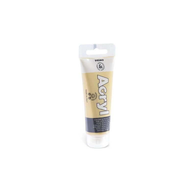 Colore acrilico Primo in bottiglia PET con tappo dosatore 75 ml - 940 bronzo - 420TA75940
