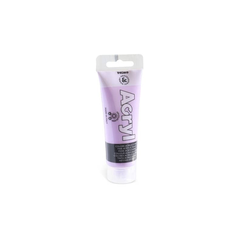 Colore acrilico Primo in bottiglia PET con tappo dosatore 75 ml - 450 lilla - 420TA75450
