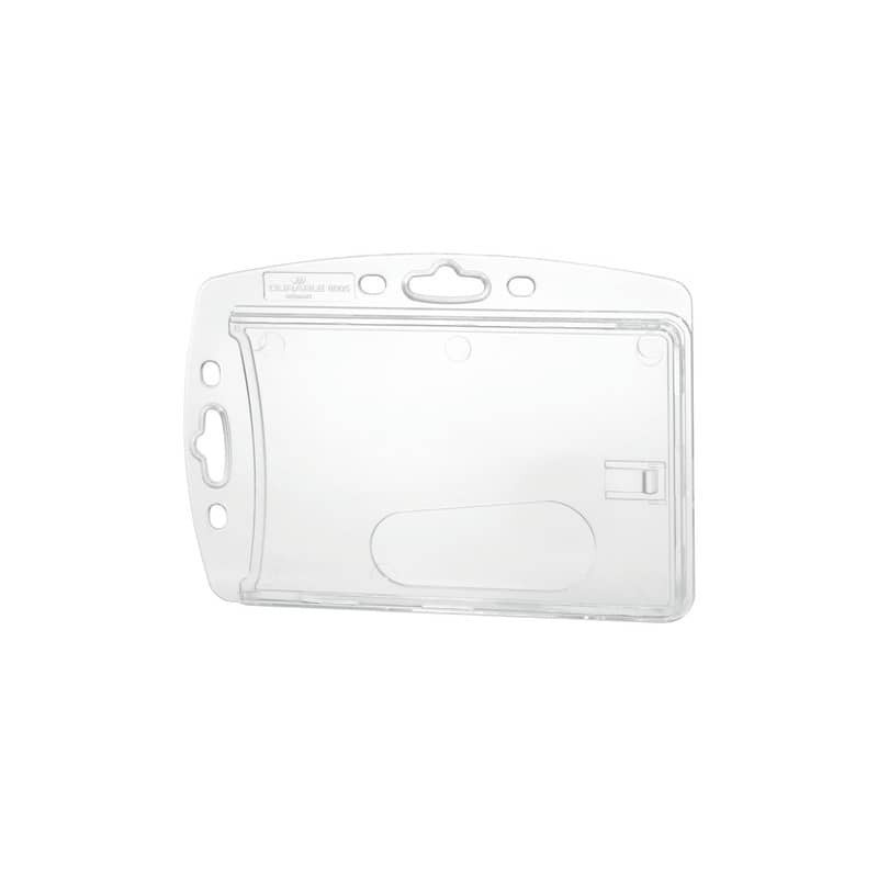 Portabadge Durable 54x85 mm trasparente Conf. 10 pezzi - 890519