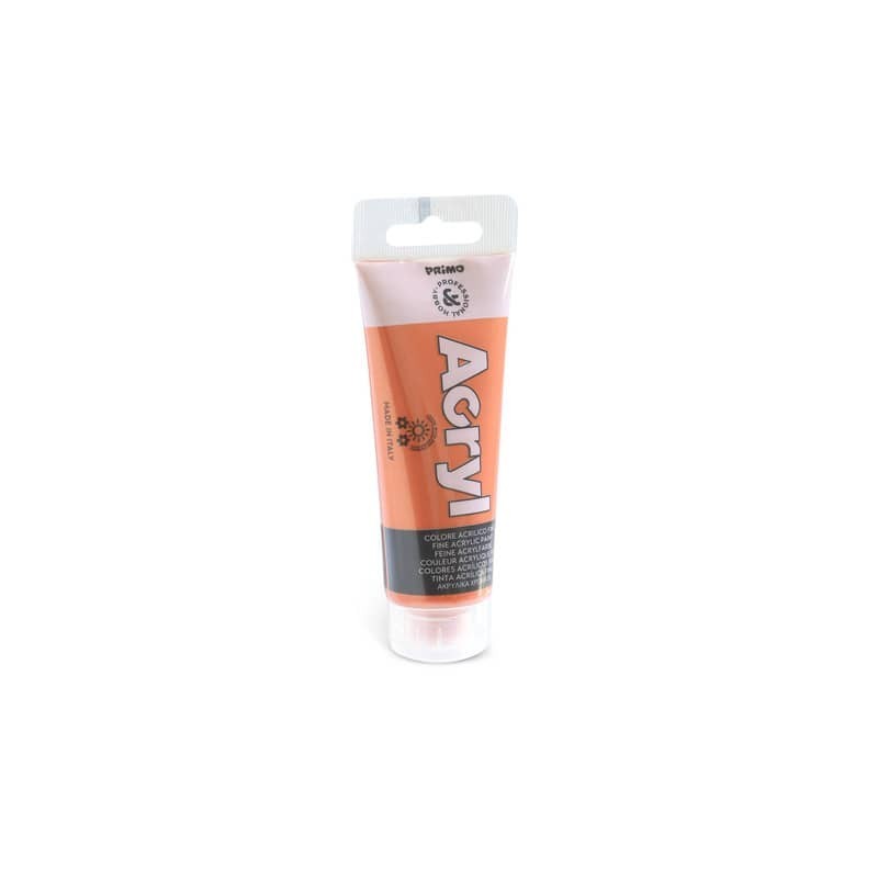Colore acrilico Primo in bottiglia PET con tappo dosatore 75 ml - 930 rame - 420TA75930
