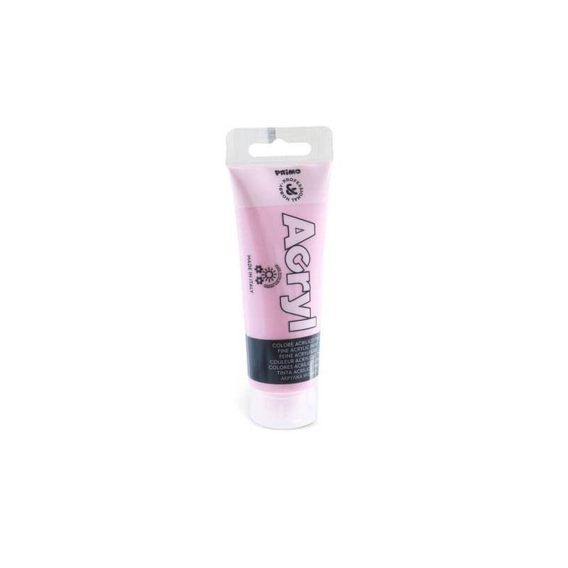 Colore acrilico Primo in bottiglia PET con tappo dosatore 75 ml - 340 rosa - 420TA75340