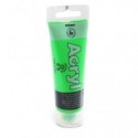 Colore acrilico Primo in bottiglia PET con tappo dosatore 75 ml - 610 verde fluo - 420TAF75610