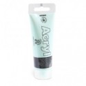 Colore acrilico Primo in bottiglia PET con tappo dosatore 75 ml - 611 verde menta - 420TA75611