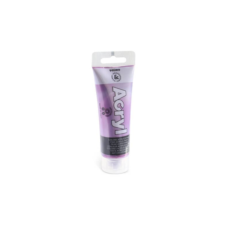 Colore acrilico Primo in bottiglia PET con tappo dosatore 75 ml - 420 viola rosso - 420TAM75420