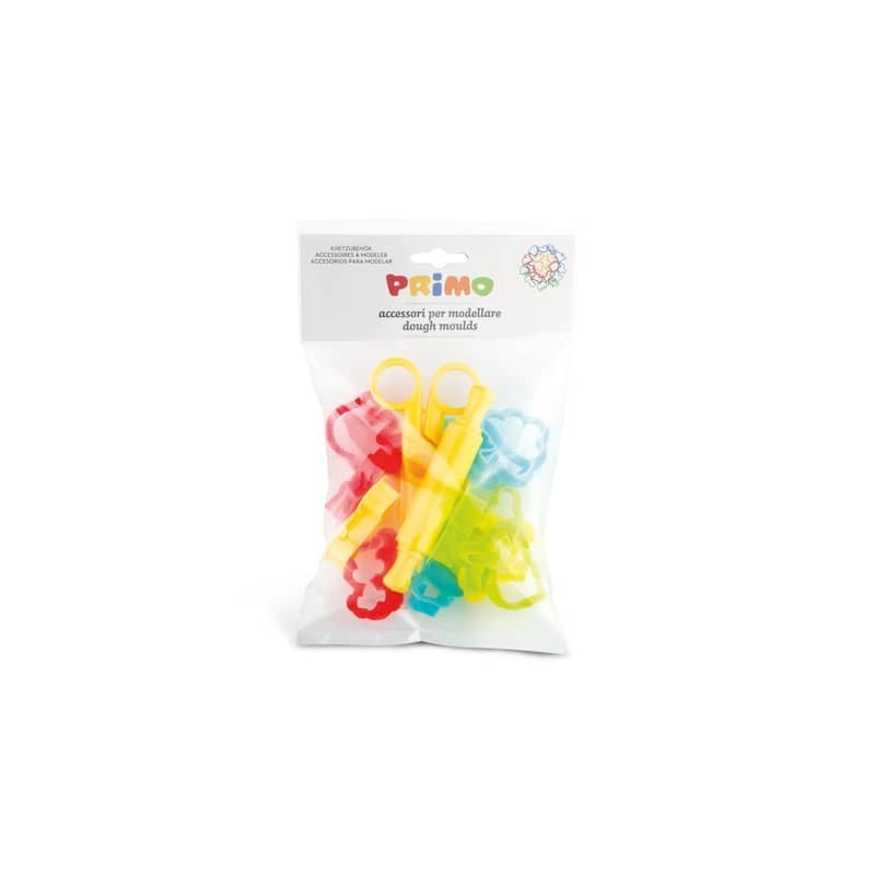 Set di accessori per modellare Primo - busta da 14 pezzi - 296SET2