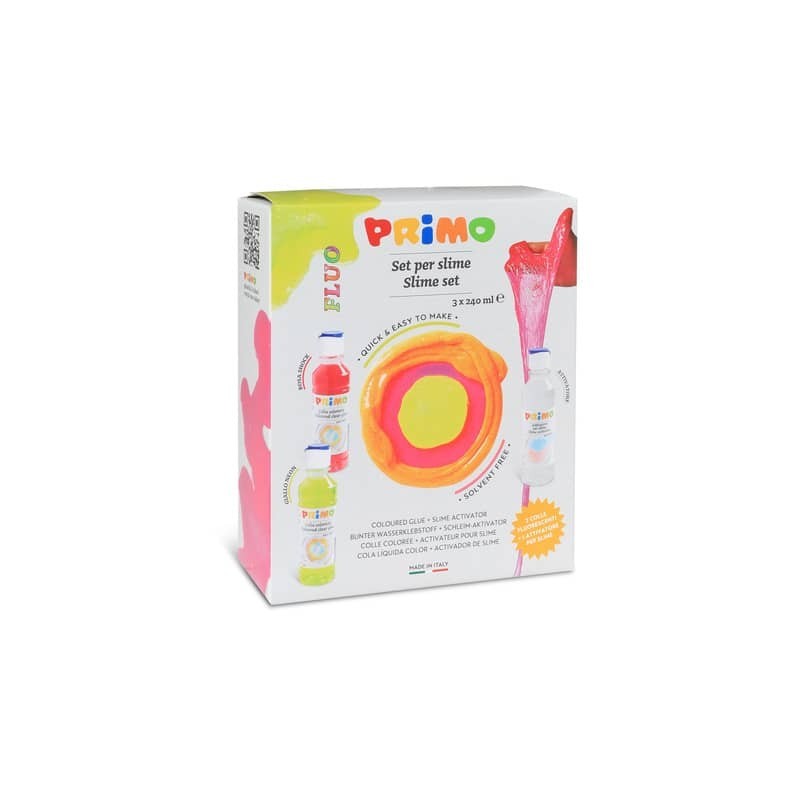 Set colla per slime Primo colori fluo -  3314SLIMESET3