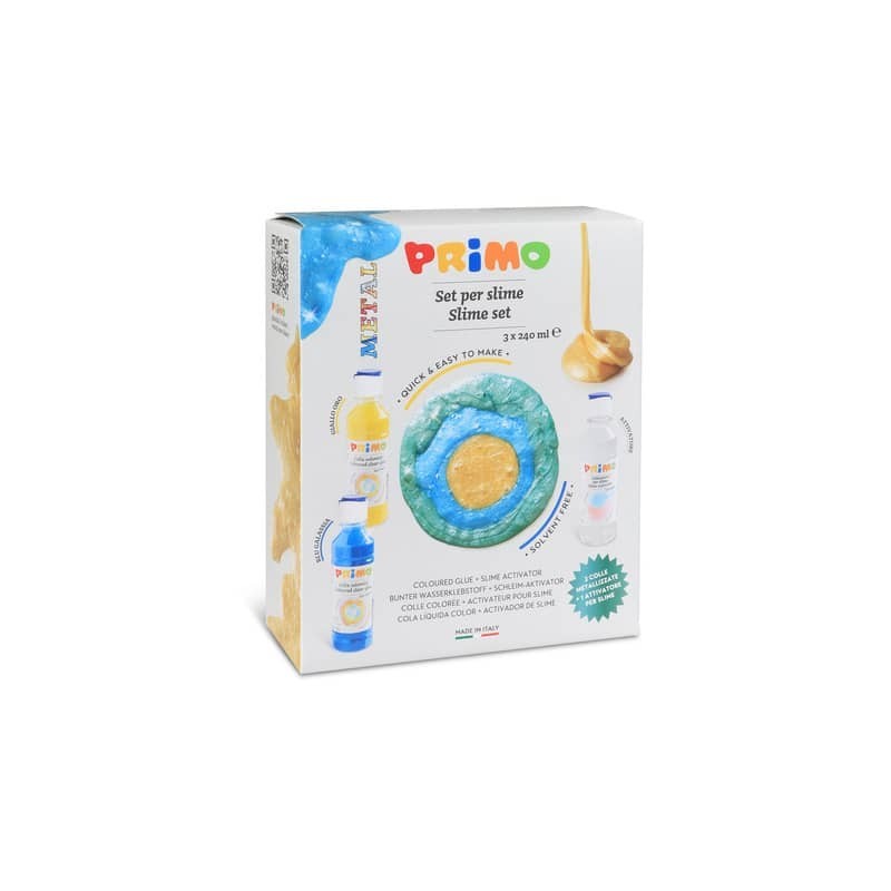 Set colla per slime Primo colori metal -  3315SLIMESET4