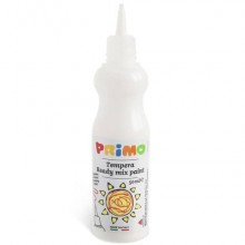 Tempera brillante Primo in bottiglia con becuccio 50 ml bianco 2001BR50100