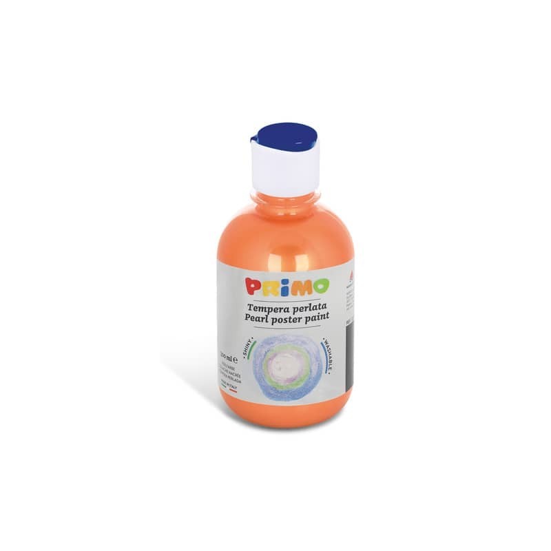 Tempera perlata in bottiglia Primo 300 ml arancio 234TP300250