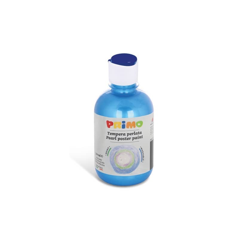 Tempera perlata in bottiglia Primo 300 ml blu oltremare 234TP300500