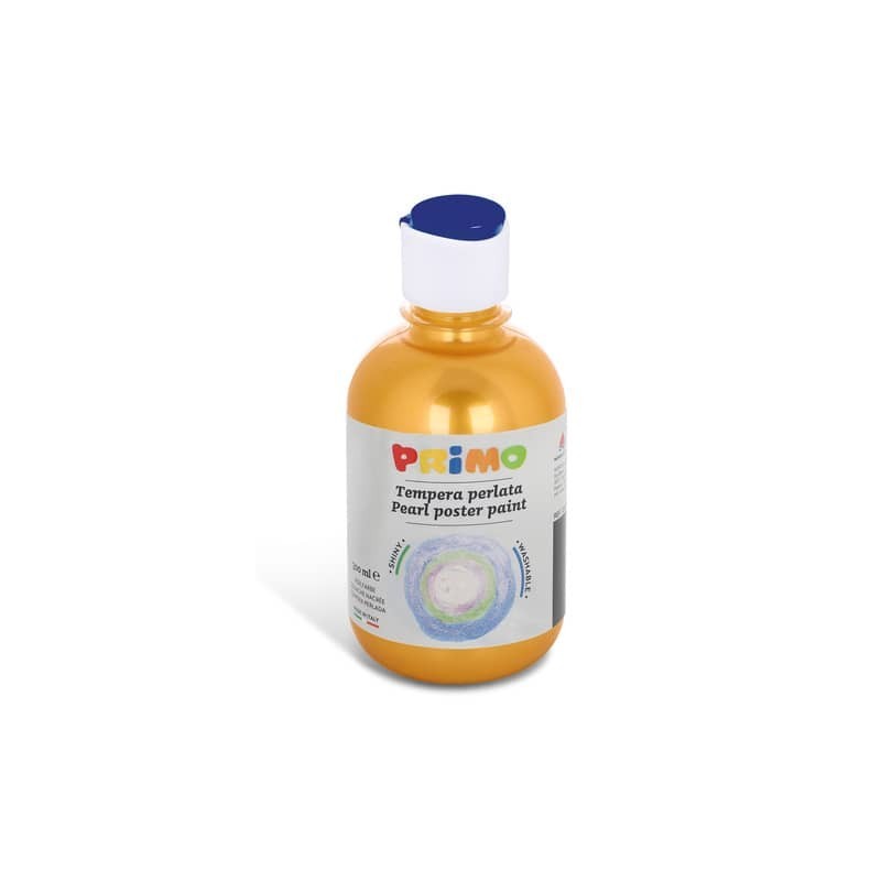 Tempera perlata in bottiglia Primo 300 ml giallo 234TP300210