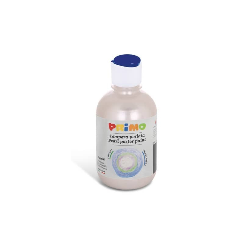 Tempera perlata in bottiglia Primo 300 ml perla 234TP300900