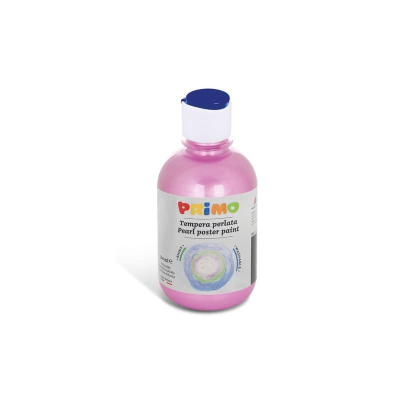 Tempera perlata in bottiglia Primo 300 ml rosa 234TP300330