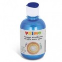 Tempera pronta metallizzata Primo con tappo misuratore 300 ml blu oltremare 233TM300500