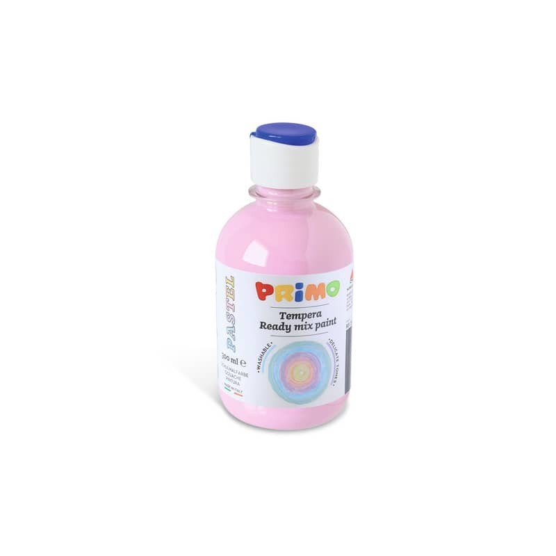 Tempera pronta pastello Primo con tappo dosatore 300 ml rosa 2002BRP300333