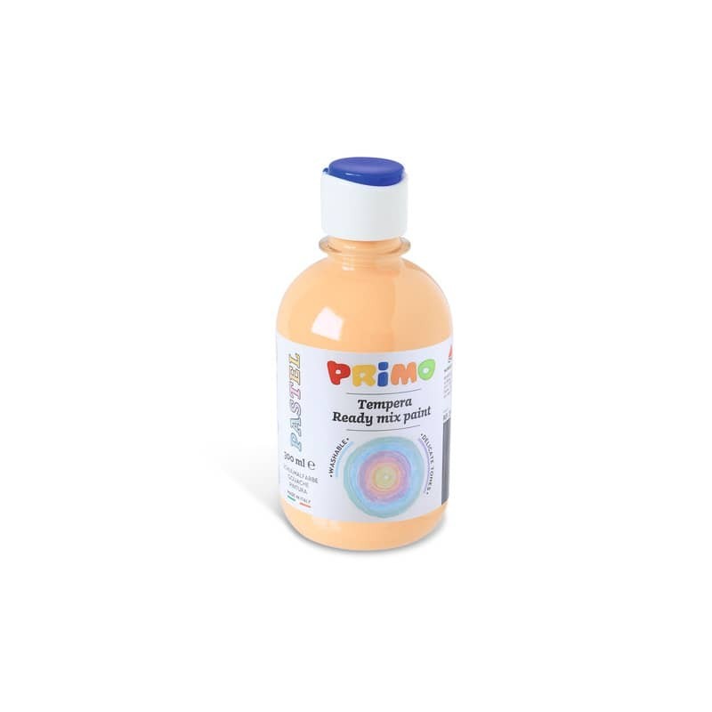 Tempera pronta pastello Primo con tappo dosatore 300 ml rosa salmone 2002BRP300334