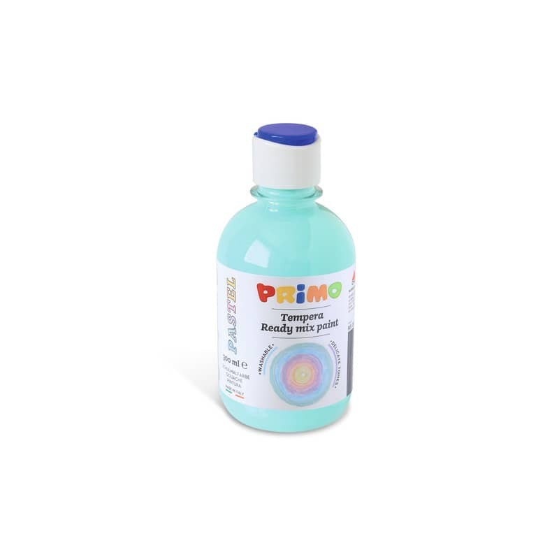 Tempera pronta pastello Primo con tappo dosatore 300 ml verde menta 2002BRP300611