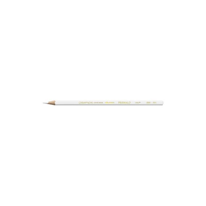 Matite colorate acquerellabili Carand'Ache Prismalo in conf. da 12 pz bianco - 999001