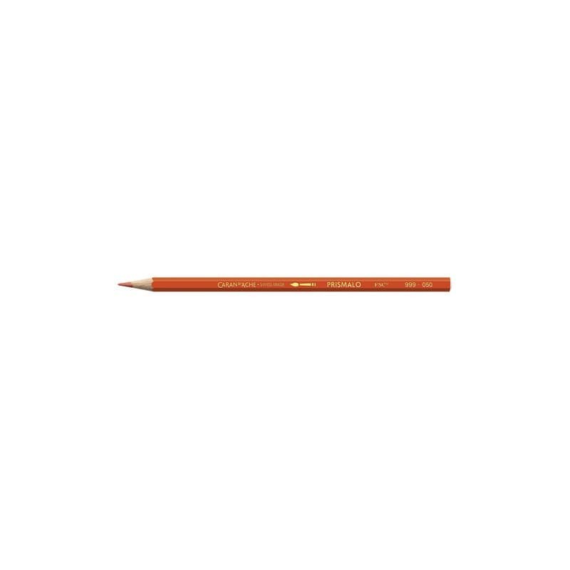 Matite colorate acquerellabili Carand'Ache Prismalo in conf. da 12 pz rosso arancio - 999050