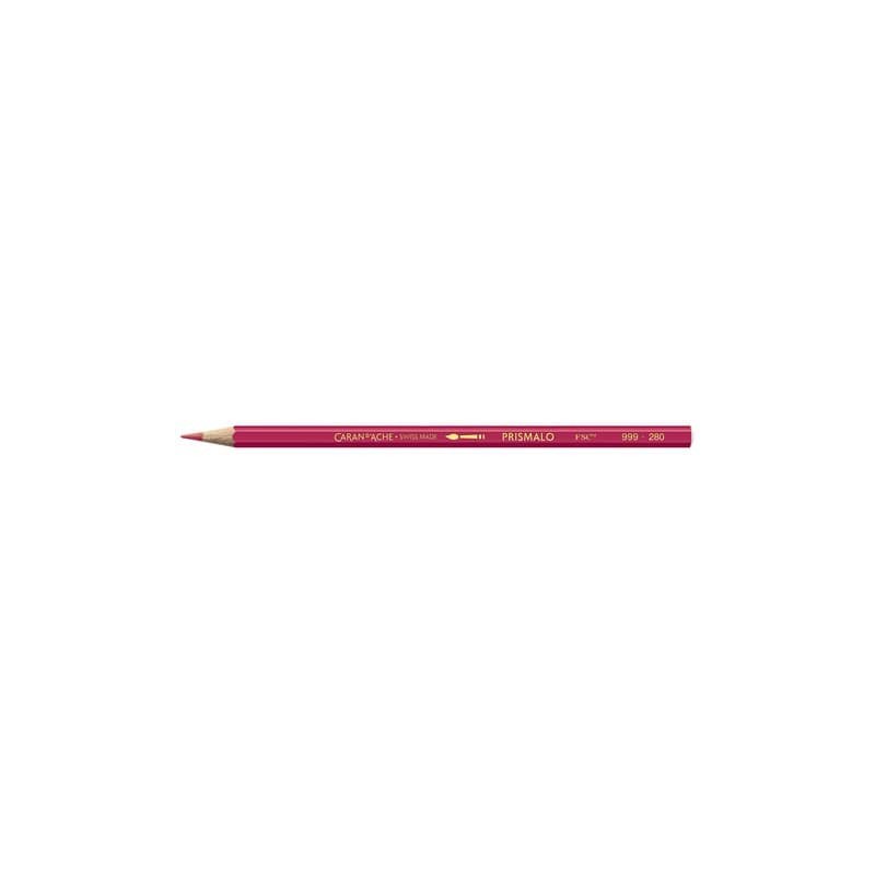 Matite colorate acquerellabili Carand'Ache Prismalo in conf. da 3 pz rosso rubino - 999280