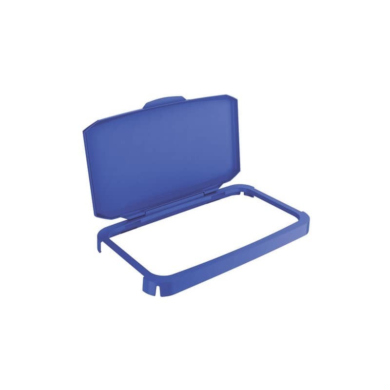 Coperchio per bidone portarifiuti DURABLE DURABIN 60 l blu 1800500040