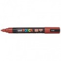 Marcatore a tempera POSCA Uni-Ball punta tonda 1,8-2,5 mm rosso rubino M PC5M RR