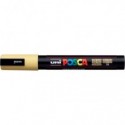 Marcatore a tempera POSCA Uni-Ball punta tonda 1,8-2,5 mm giallo paglierino M PC5M GPA