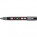 Marcatore a tempera POSCA Uni-Ball punta tonda 1,8-2,5 mm grigio profondo M PC5M GN