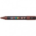 Marcatore a tempera POSCA Uni-Ball punta tonda 1,8-2,5 mm marrone cacao M PC5M CC