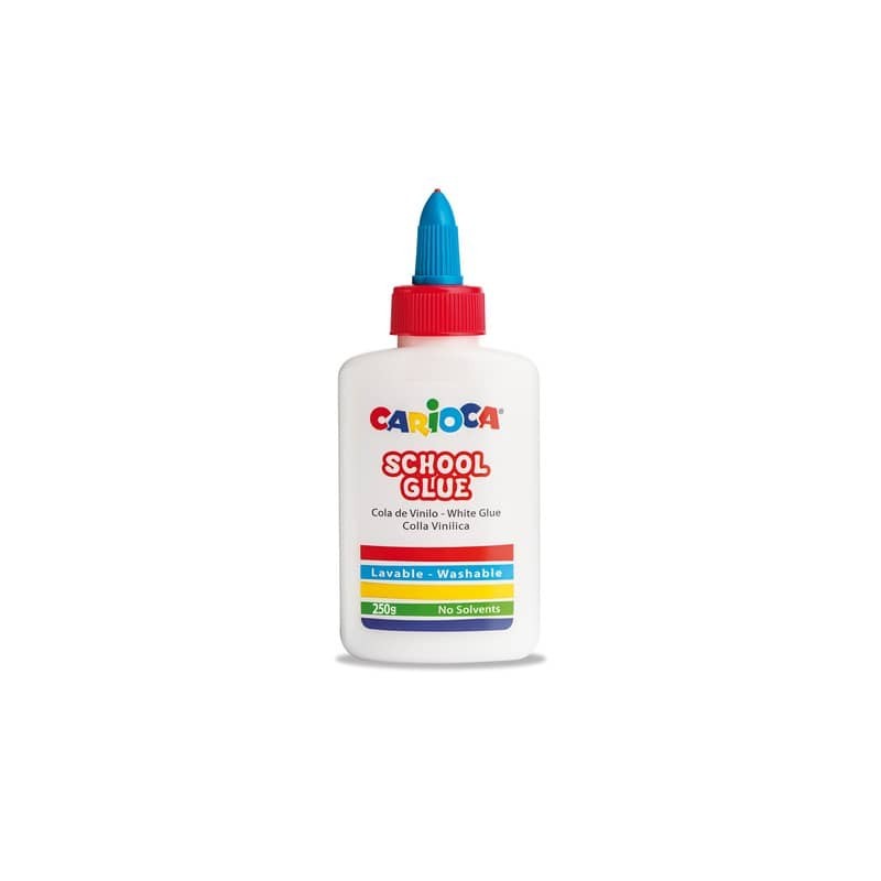 Colla vinilica Carioca School glue 250 g - 42769 (Conf.6)