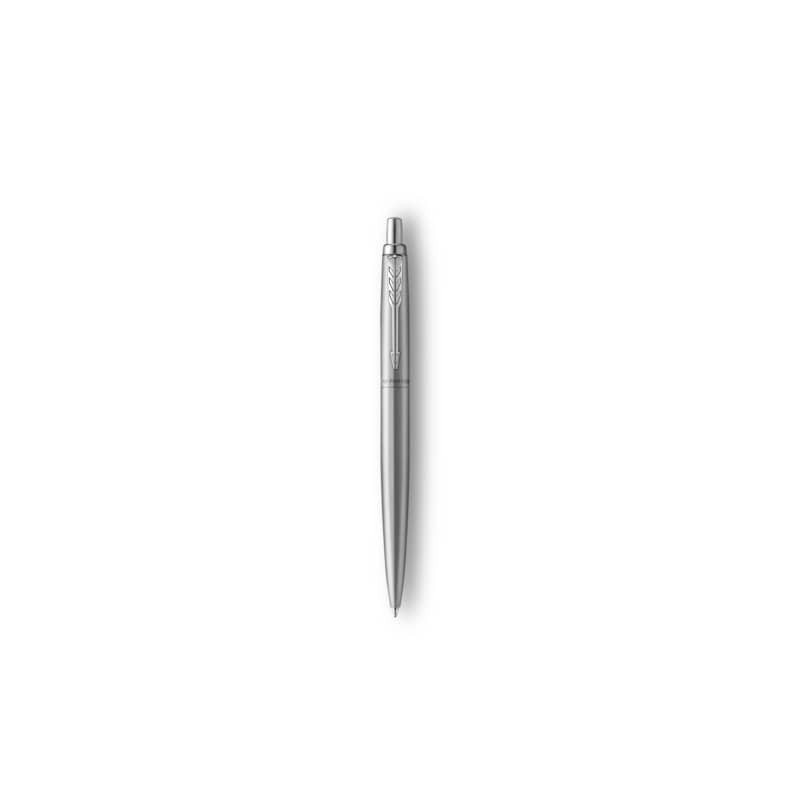Penna a sfera XL Parker Jotter punta media inchiostro blu acciaio inossidabile monochrome - 2122756