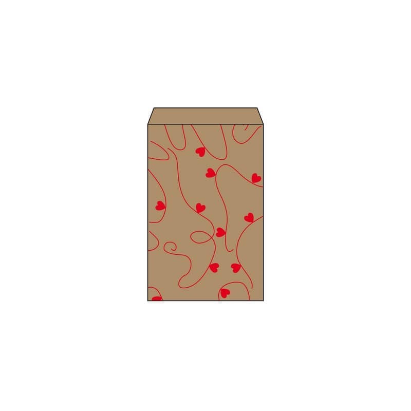 Sacchetto in carta kraft bianca Maniero in conf. da 1000 pz 90x150 mm BCS 9