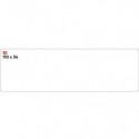 Etichette bianche permanenti Markin Copiatabu 110x34 mm - conf. 10 blister da 10 ff - X11052
