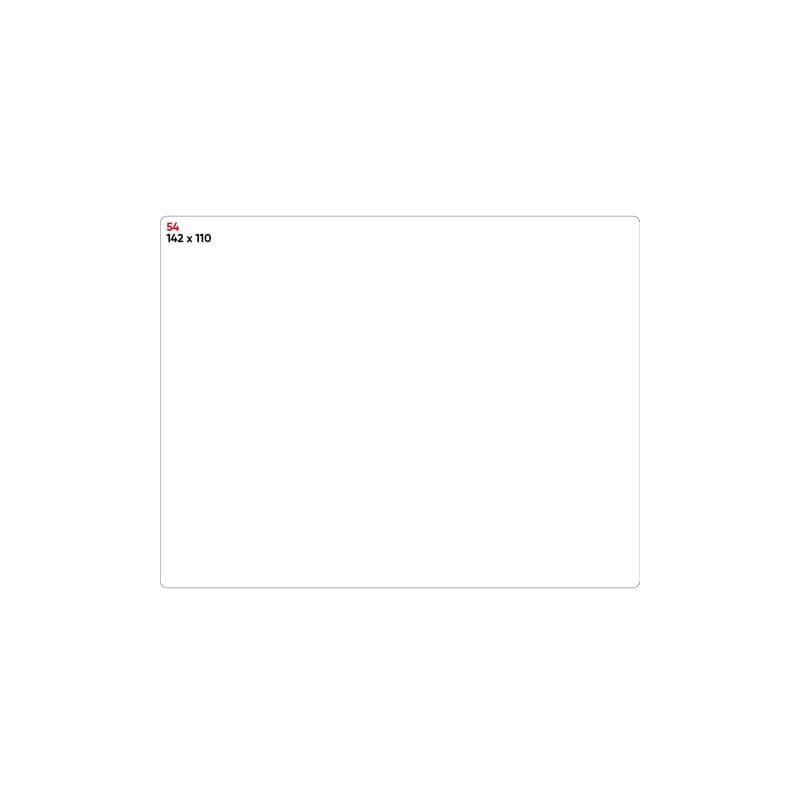 Etichette bianche permanenti Markin Copiatabu 142x110 mm conf. 10 blister da 10 ff - X11054