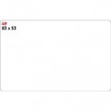 Etichette bianche permanenti Markin Copiatabu 83x53 mm - conf. 10 blister da 10 ff - X11049