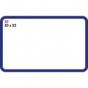 Etichette bianche permanenti Markin Copiatabu 83x53 mm bordata - conf. 10 blister da 10 ff - X11057